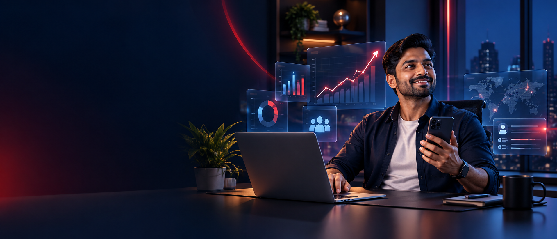 Digital affiliate partner tracking referrals and growth